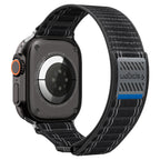 Spigen Apple Watch Ultra 3/2/1 (49mm) / 11/10 (46mm) / 9/8/7 (45mm) / SE (3nd/2nd/1st Gen)/6/5/4 (44mm) Band WBF0 -編織錶帶(黑)