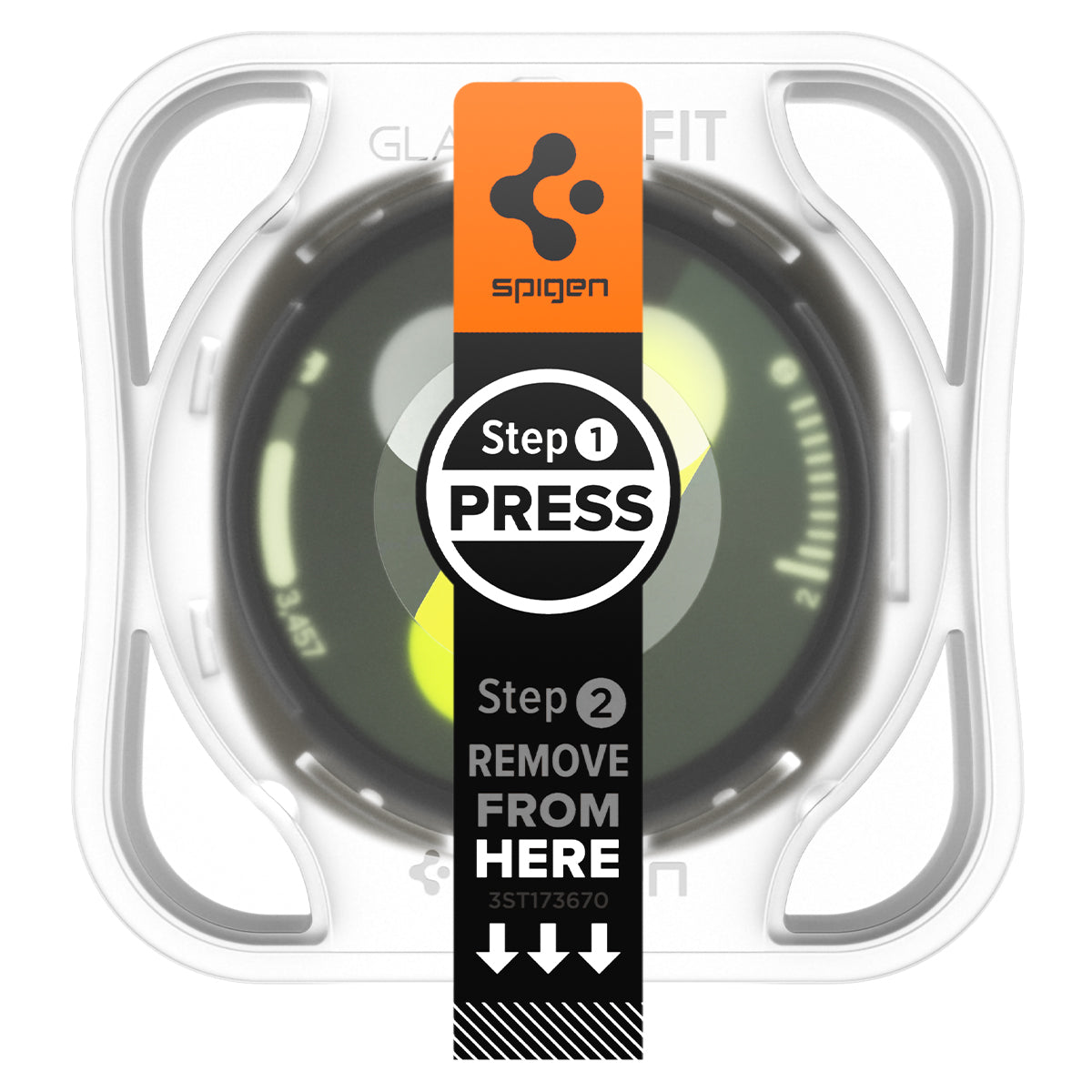 Spigen Galaxy Watch 9/8 (44mm) Glas.tR EZ Fit -快易貼 2入