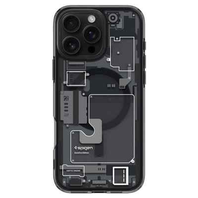 Spigen iPhone 16 Pro (6.3吋) Ultra Hybrid MagFit Zero One-磁吸防摔保護殼(透黑/透白)