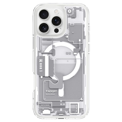Spigen iPhone 16 Pro Max (6.9吋) Ultra Hybrid MagFit Zero One-磁吸防摔保護殼(透白/透黑)