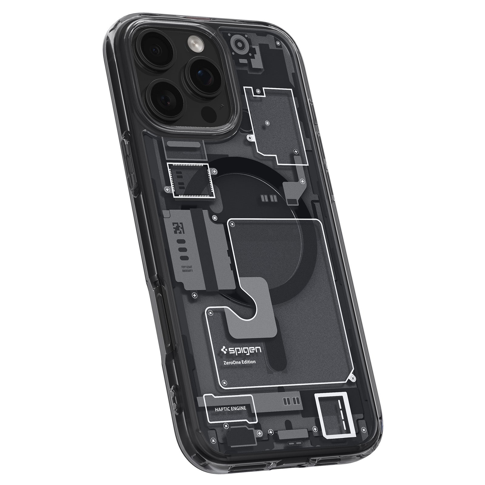 Spigen iPhone 16 Pro Max (6.9吋) Ultra Hybrid MagFit Zero One-磁吸防摔保護殼(透白/透黑)