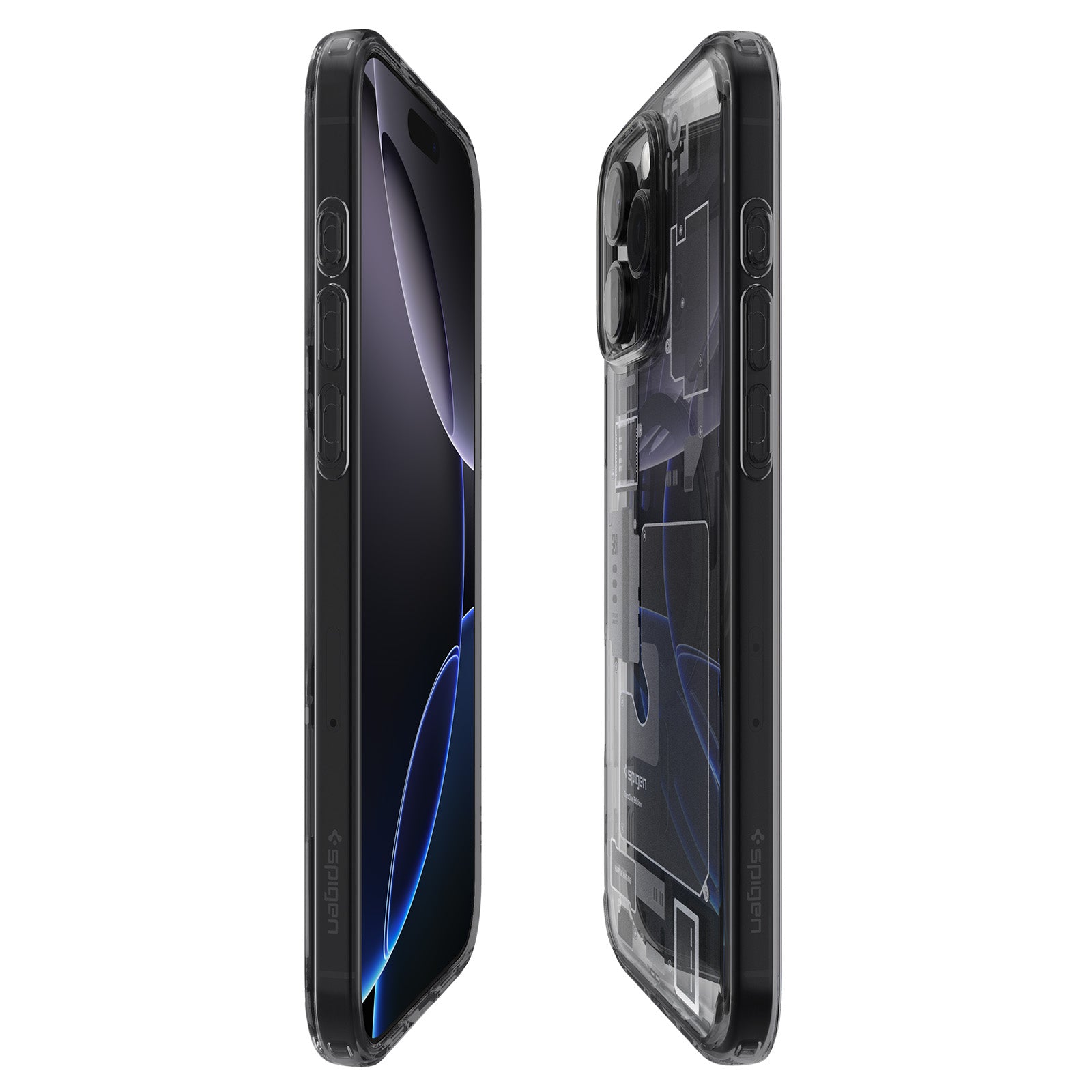 Spigen iPhone 16 Pro Max (6.9吋) Ultra Hybrid MagFit Zero One-磁吸防摔保護殼(透白/透黑)