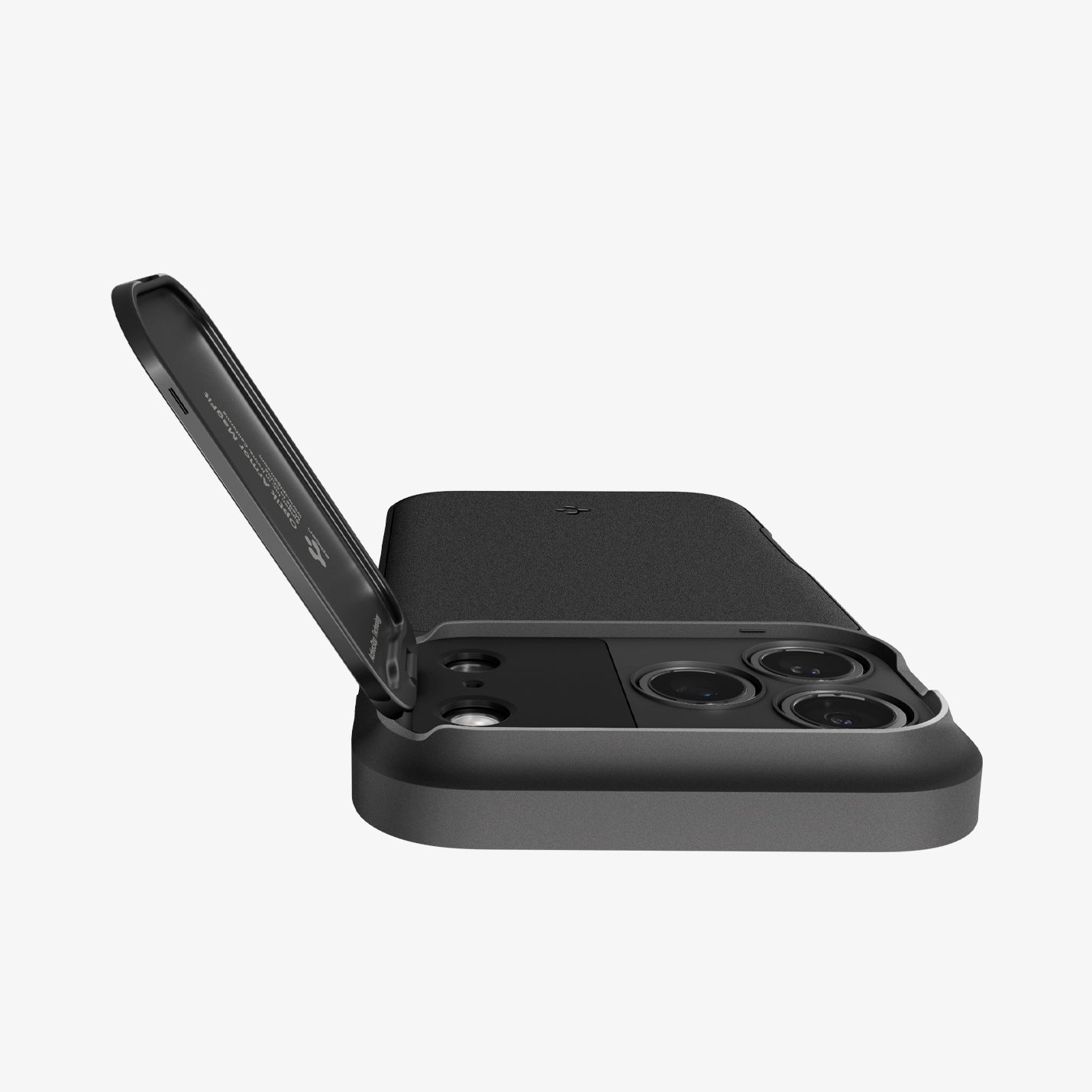 Spigen iPhone 17 Pro Max  Optik Armor MagFit-磁吸軍規防摔保護殼(黑)