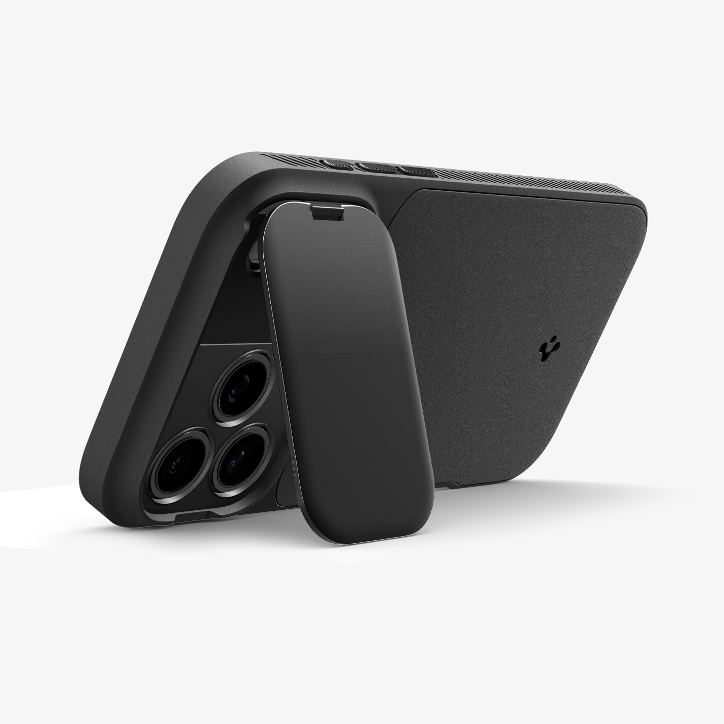 Spigen iPhone 17 Pro Max  Optik Armor MagFit-磁吸軍規防摔保護殼(黑)