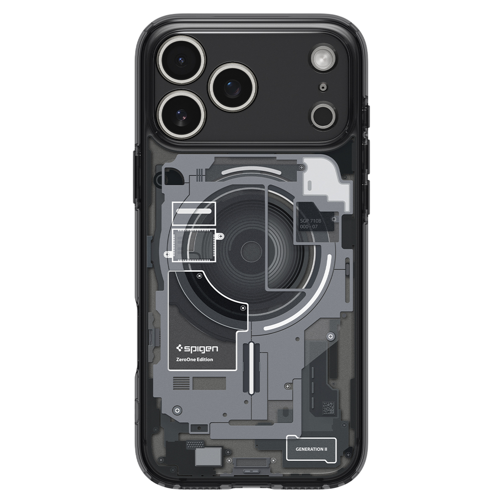 Spigen iPhone 17 Pro Ultra Hybrid MagFit-磁吸防摔保護殼(透視結構)