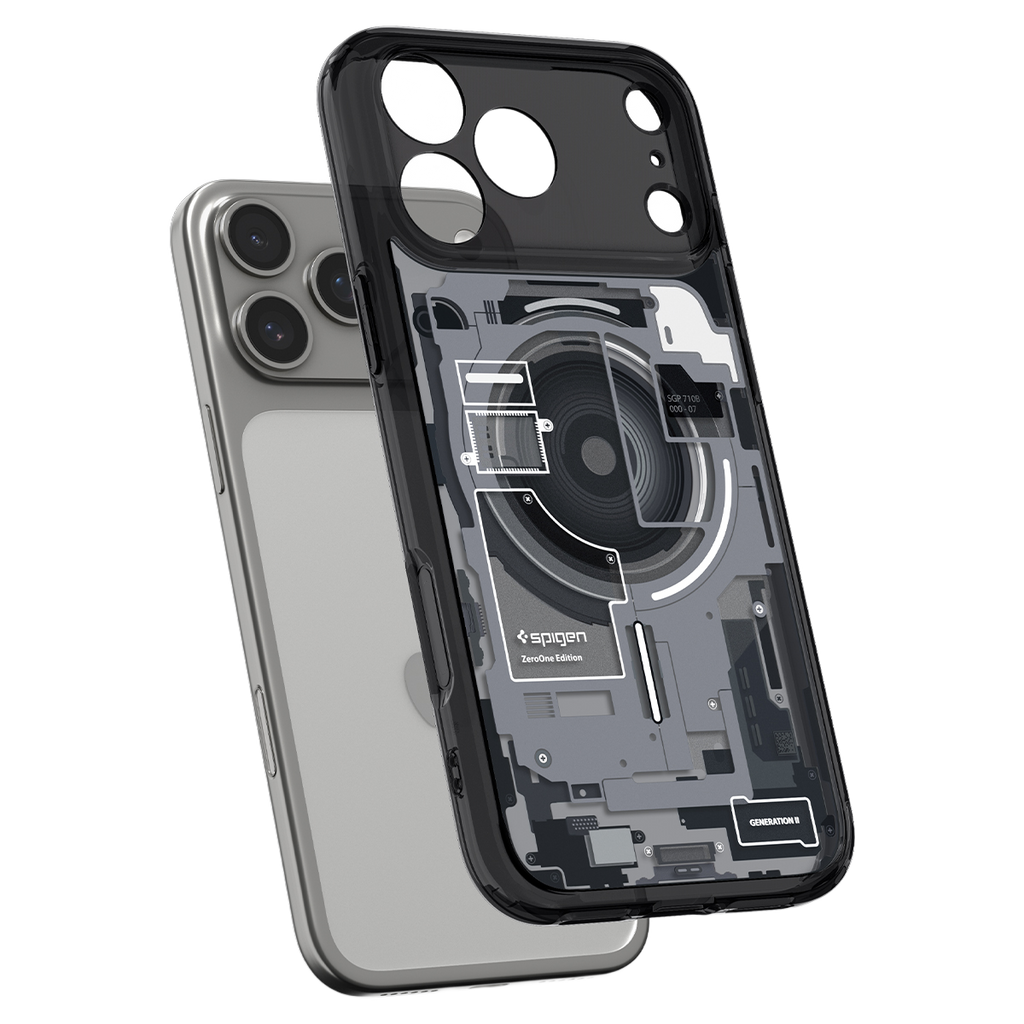 Spigen iPhone 17 Pro Ultra Hybrid MagFit-磁吸防摔保護殼(透視結構)