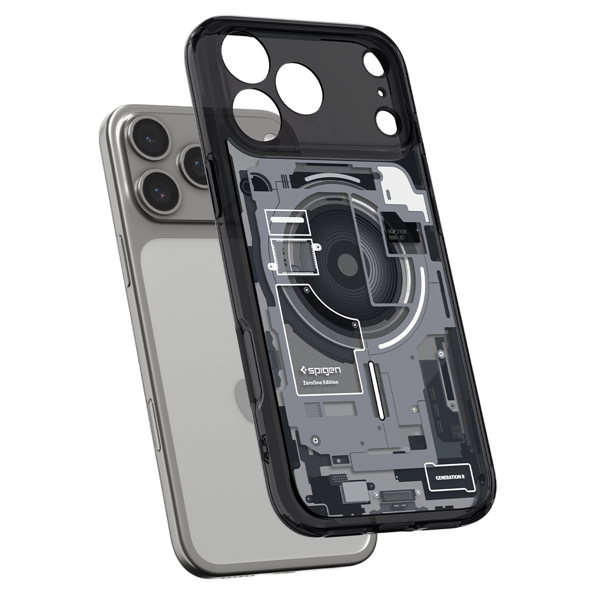 Spigen iPhone 17 Pro Ultra Hybrid MagFit-磁吸防摔保護殼(透視結構)