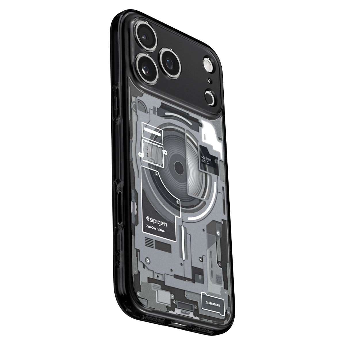 Spigen iPhone 17 Pro Ultra Hybrid MagFit-磁吸防摔保護殼(透視結構)
