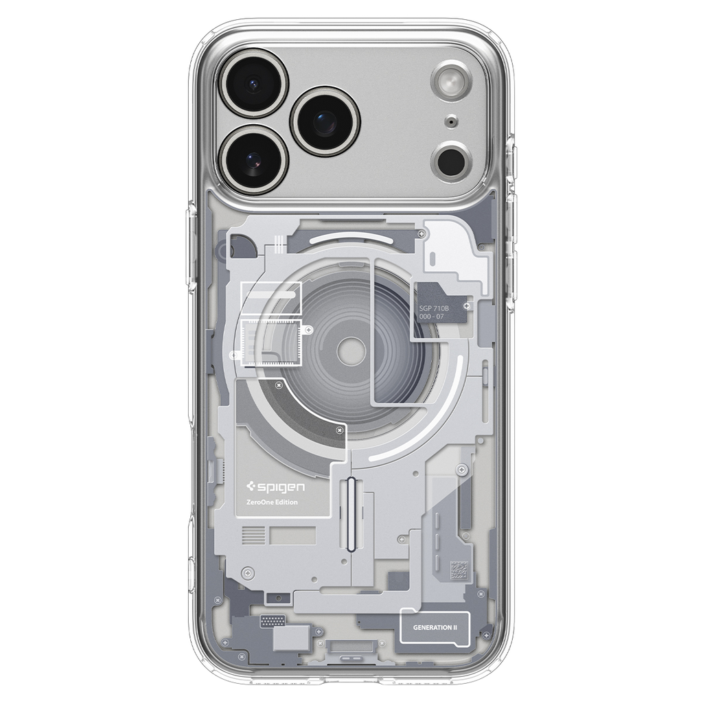 Spigen iPhone 17 Pro Ultra Hybrid MagFit-磁吸防摔保護殼(透視結構)