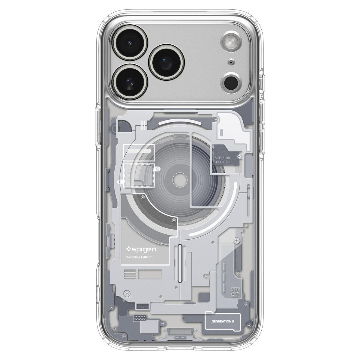 Spigen iPhone 17 Pro Ultra Hybrid MagFit-磁吸防摔保護殼(透視結構)