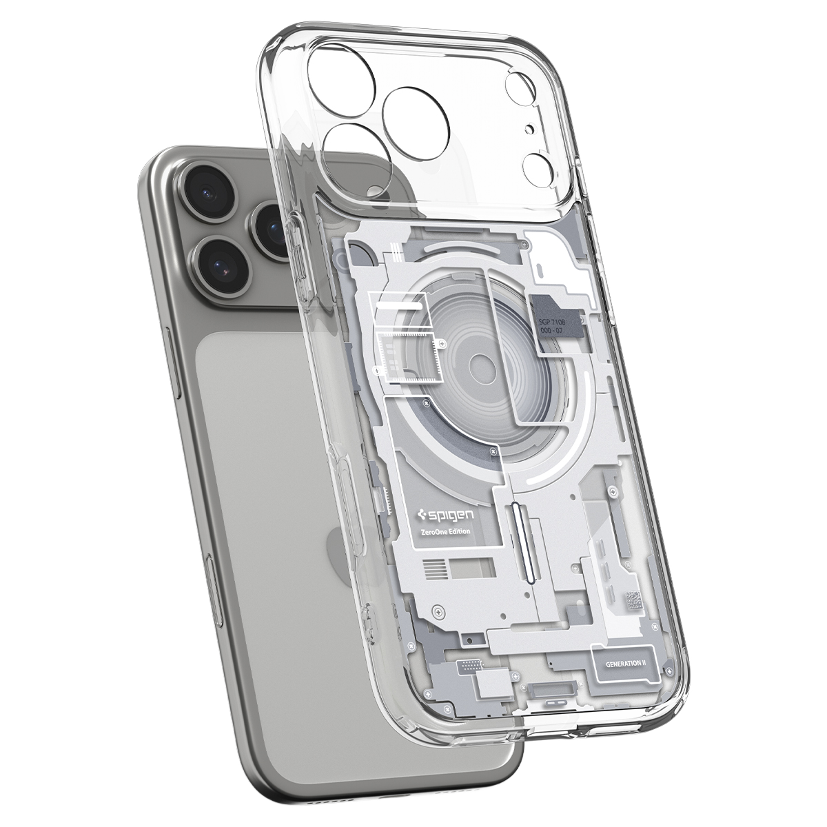Spigen iPhone 17 Pro Ultra Hybrid MagFit-磁吸防摔保護殼(透視結構)