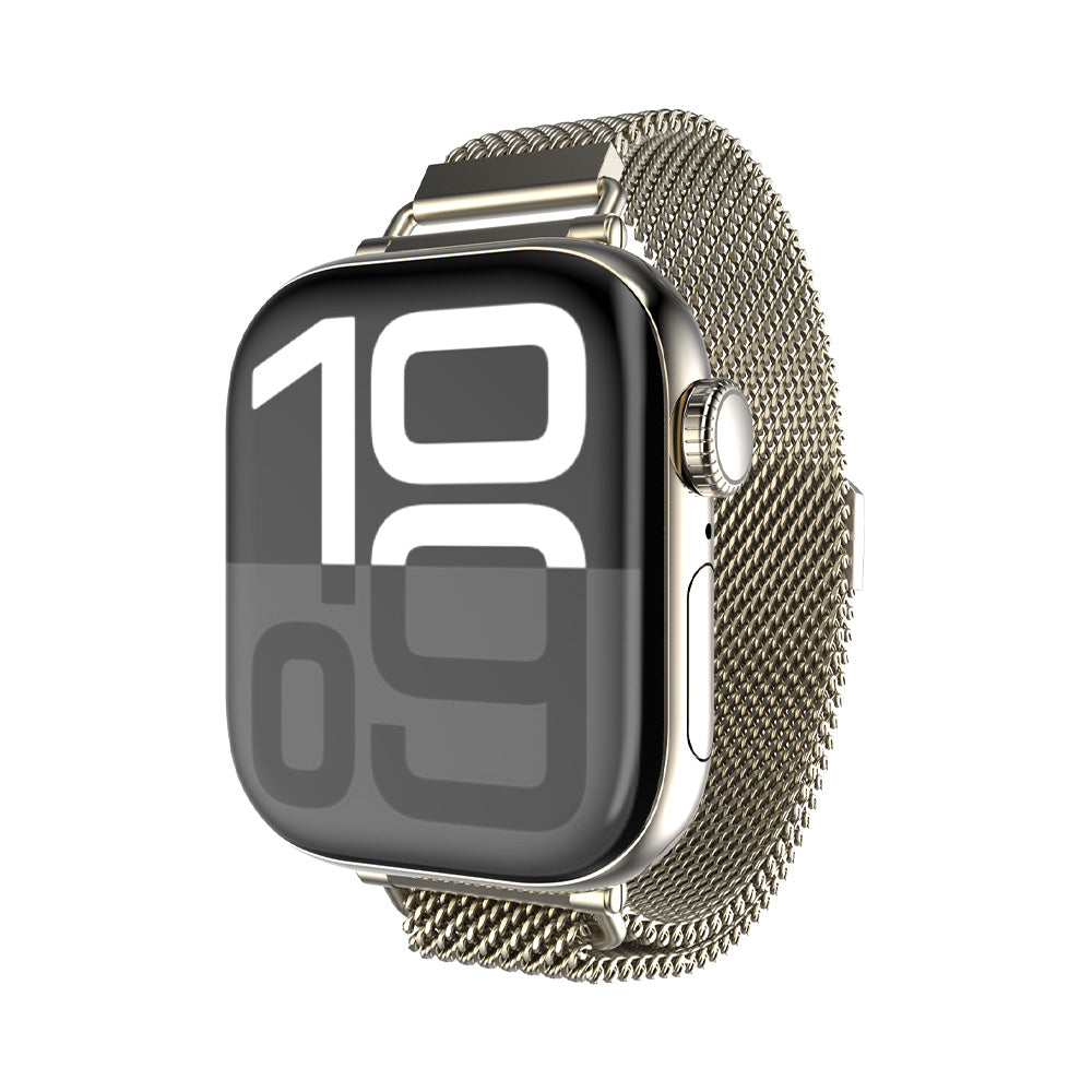 JTLEGEND Apple Watch Series Linea 不鏽鋼米蘭磁吸錶帶