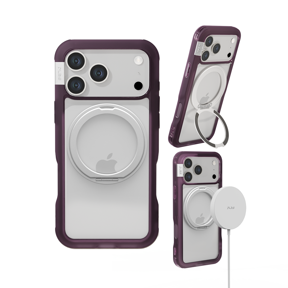PLES  iPhone 18 Series Arche Glim Mag Stand-磁吸支架防摔保護殼