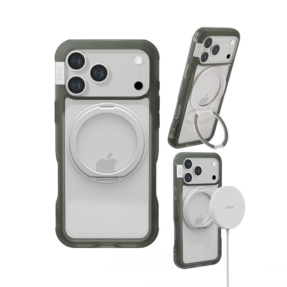 PLES  iPhone 18 Series Arche Glim Mag Stand-磁吸支架防摔保護殼