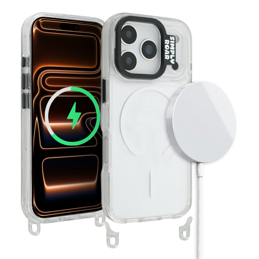 Simply Roar iPhone 17 Pro Max / 17 Pro / 17 可拆式邊框掛耳磁吸保護殼