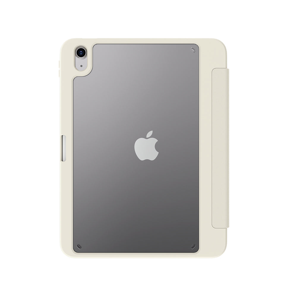 JTLEGEND iPad Air 11"/10.9" 2020~2026 LUMI相機快取多角度折疊防潑水布紋保護殼（筆槽款）