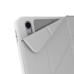 JTLEGEND iPad Air 13"/ Pro12.9" 2020~2026 LUMI相機快取多角度折疊防潑水布紋保護殼（筆槽款）