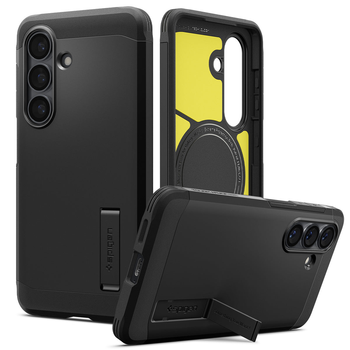 Spigen Galaxy S26+ Tough Armor MagFit Black-磁吸軍規防摔保護殼(黑)