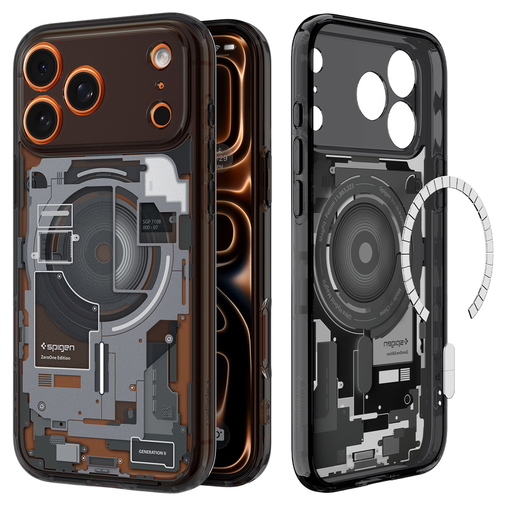 Spigen iPhone 17 Pro Ultra Hybrid MagFit-磁吸防摔保護殼(透視結構)