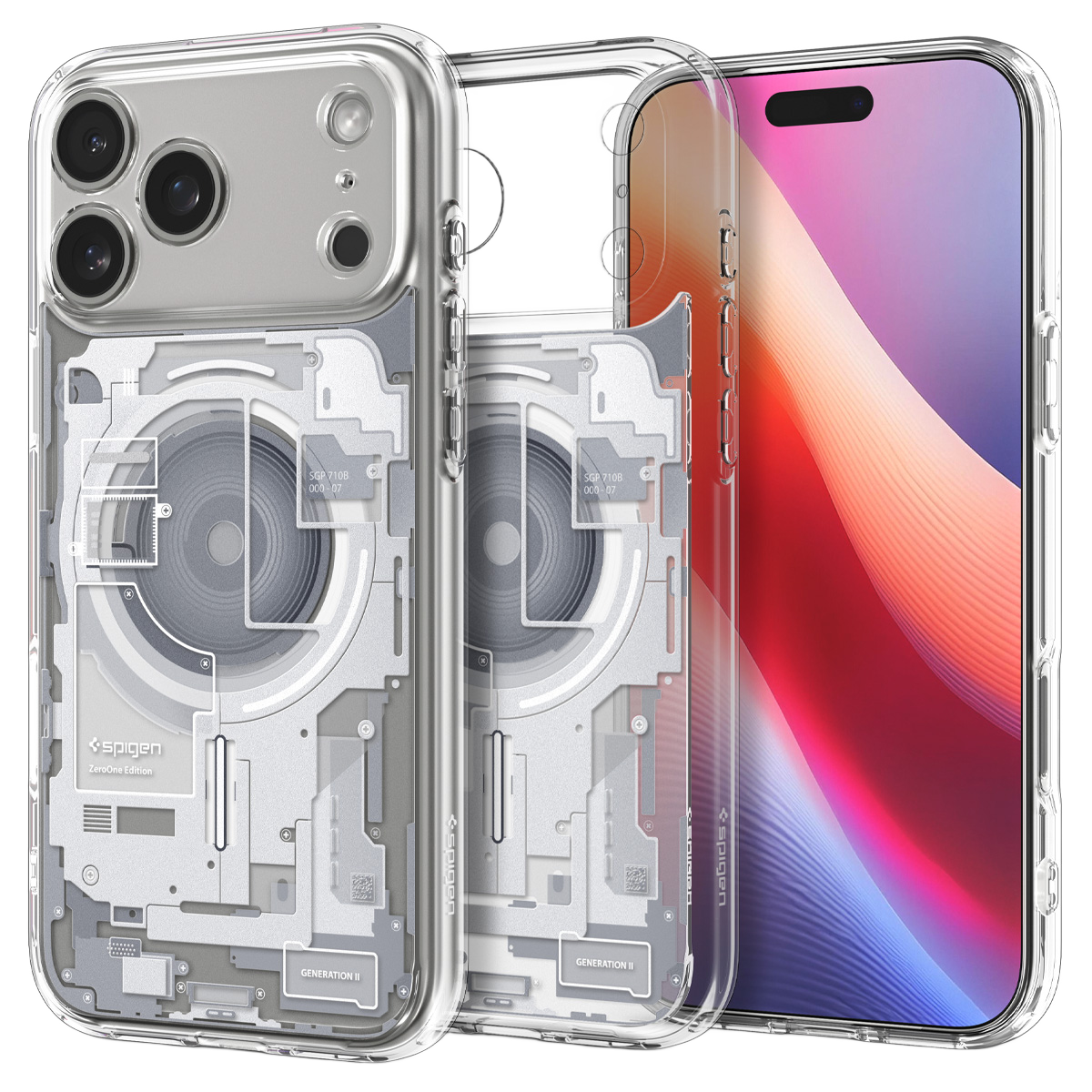 Spigen iPhone 17 Pro Ultra Hybrid MagFit-磁吸防摔保護殼(透視結構)