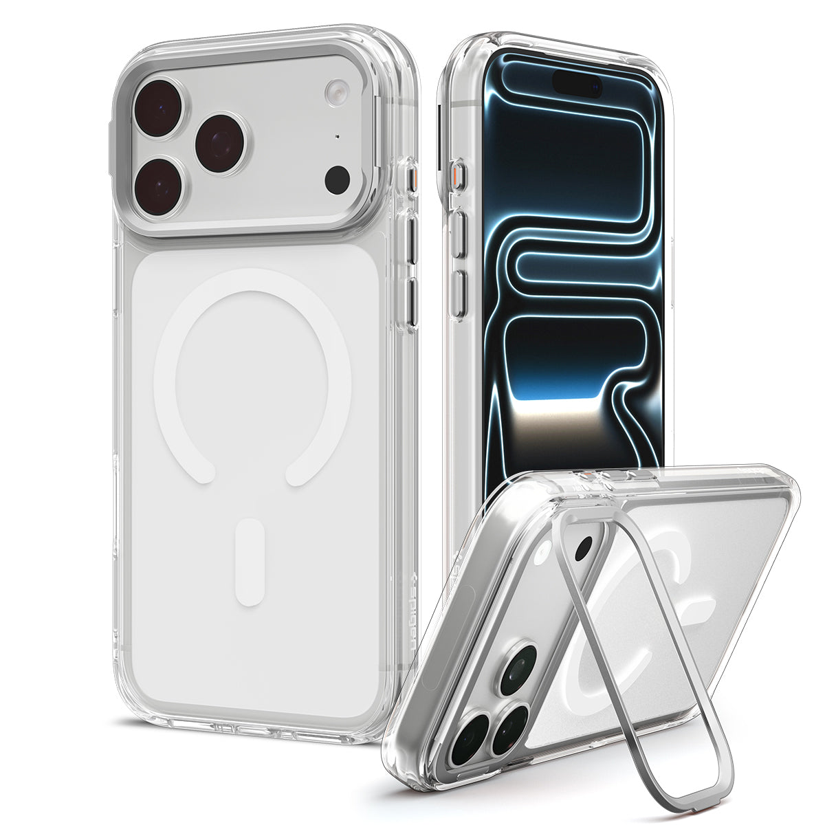 Spigen iPhone 18 Series Ultra Hybrid Optik S MagFit-鏡頭支架磁吸防摔保護殼