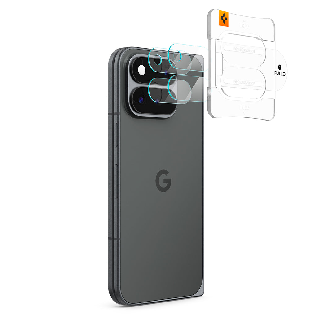 Spigen Google Pixel 11 Pro Fold Glas.tR EZ Fit Pro Optik (2P)-鏡頭保護貼(含快貼板)
