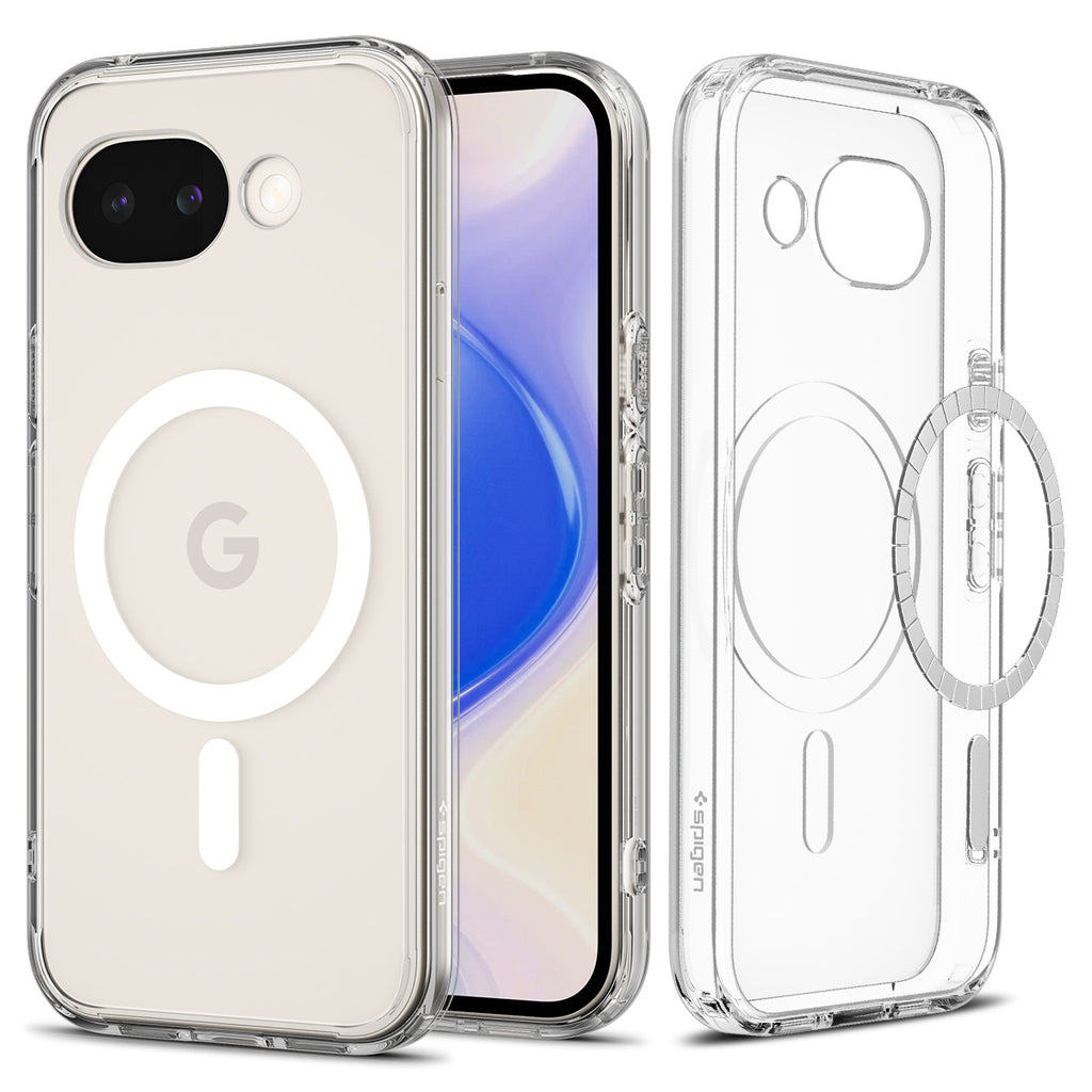 Spigen Google Pixel 10a Ultra Hybrid MagFit- 磁吸防摔保護殼 (透白)